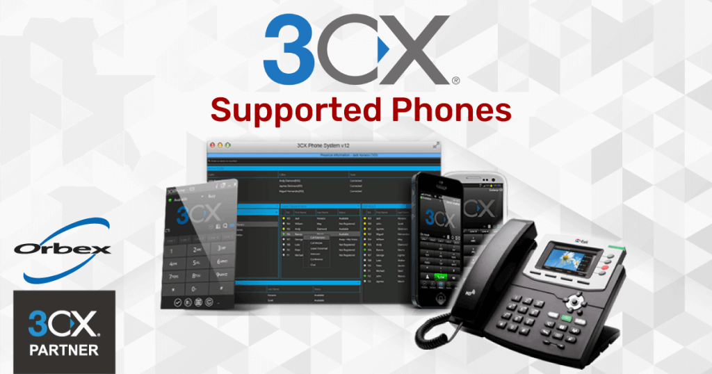 3CX - Supported phones