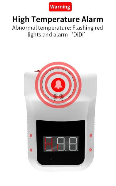 High temperature alarm - K3 thermometer